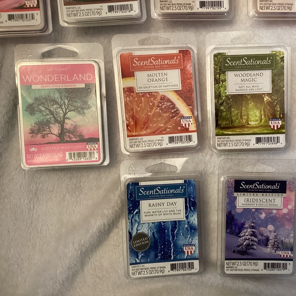 NEW LOT of 11 ScentSationals Scented Wax Cubes - Picture 4 of 6